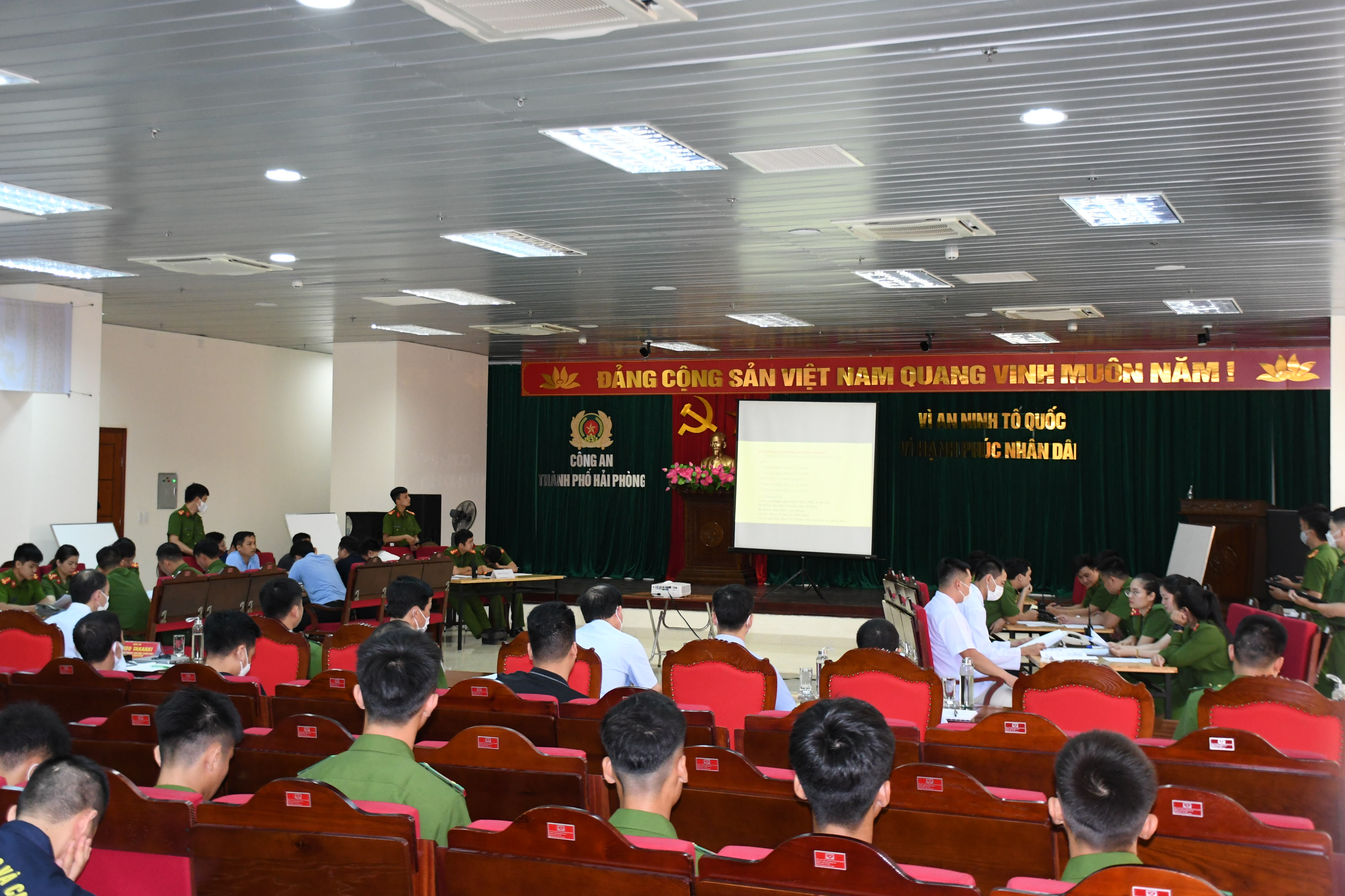 Diễn tập cơ chế nâng cao phòng cháy, chữa cháy và cứu nạn, cứu hộ